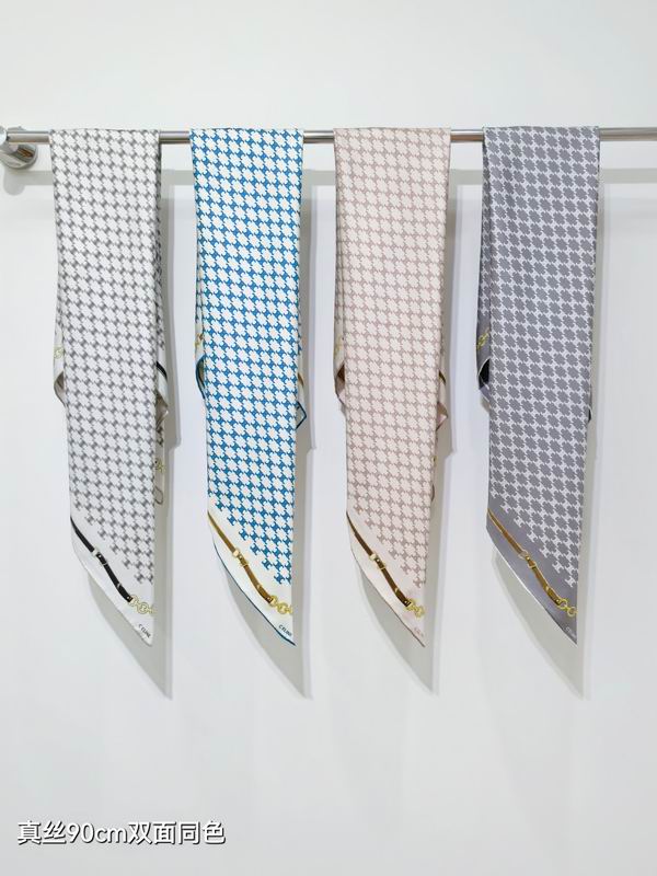 Celine Silk Scarf 90X90cm E041805